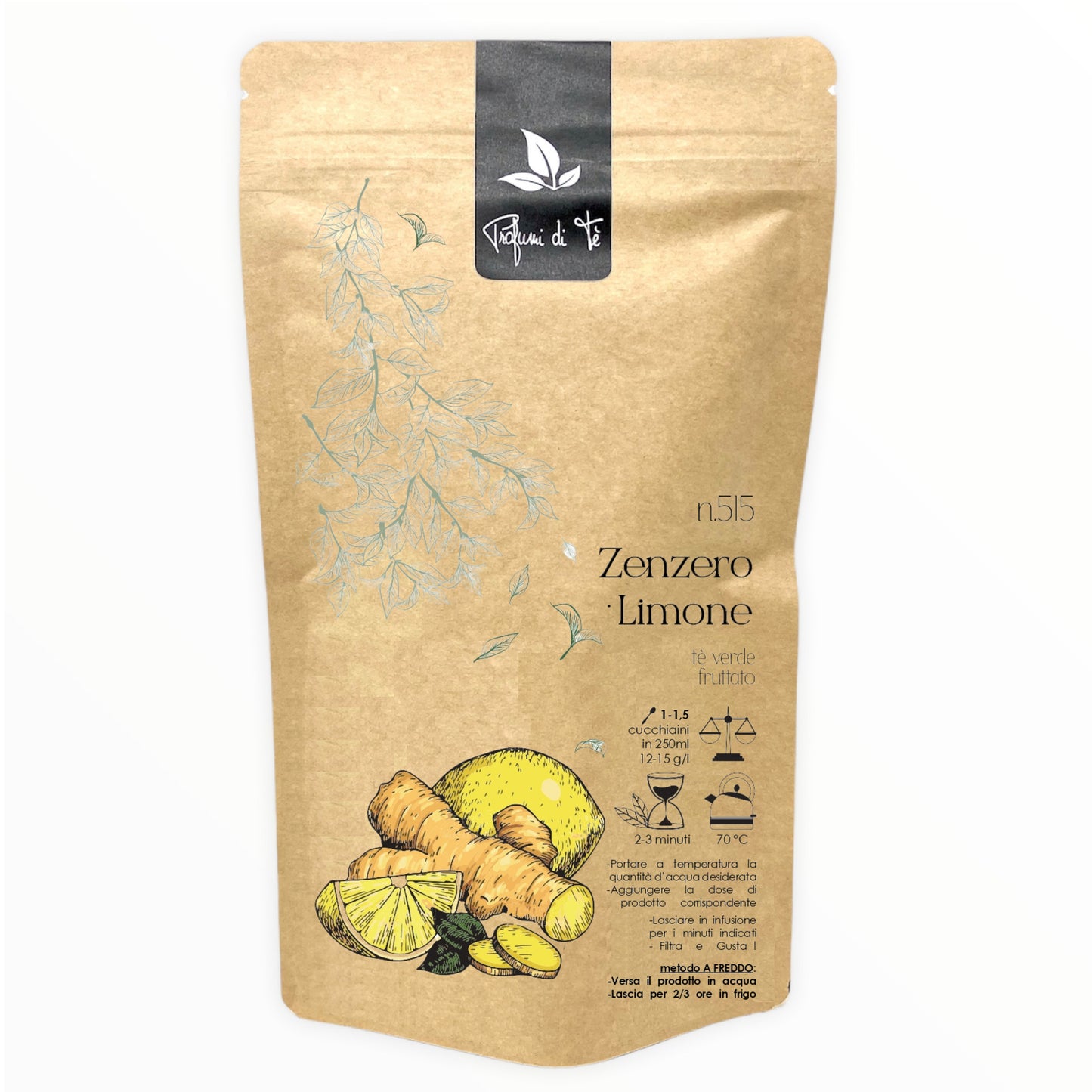 515 _ ZENZERO · LIMONE - Profumi di Tè