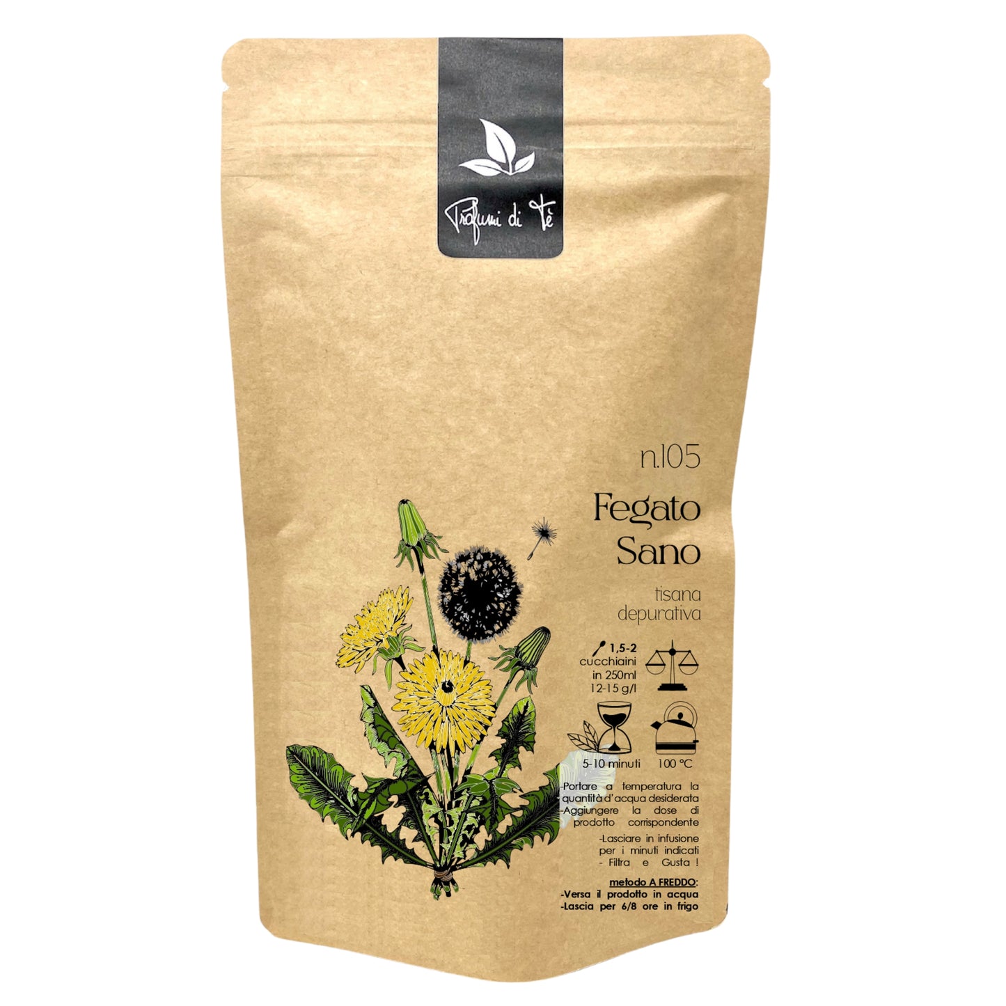 Tisana depurativa - Fegato Sano - Profumi di Tè