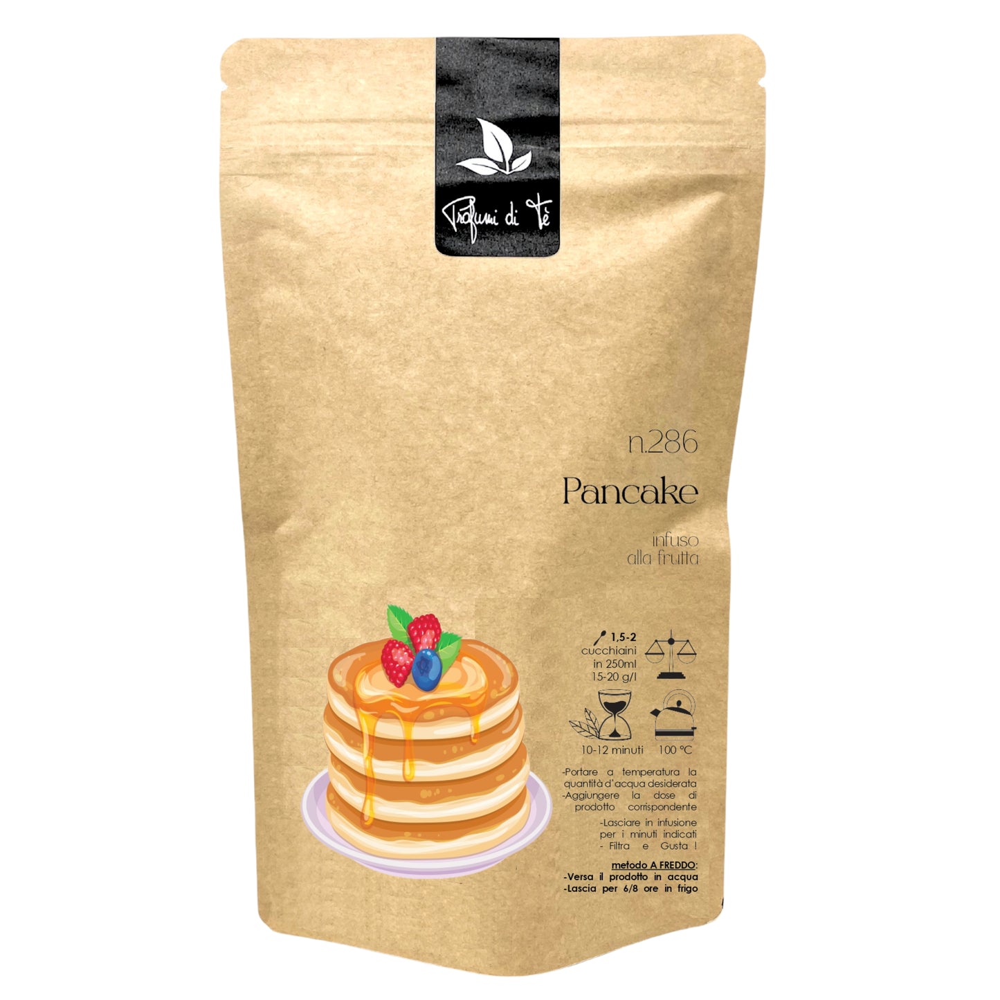 Pancake infuso alla frutta