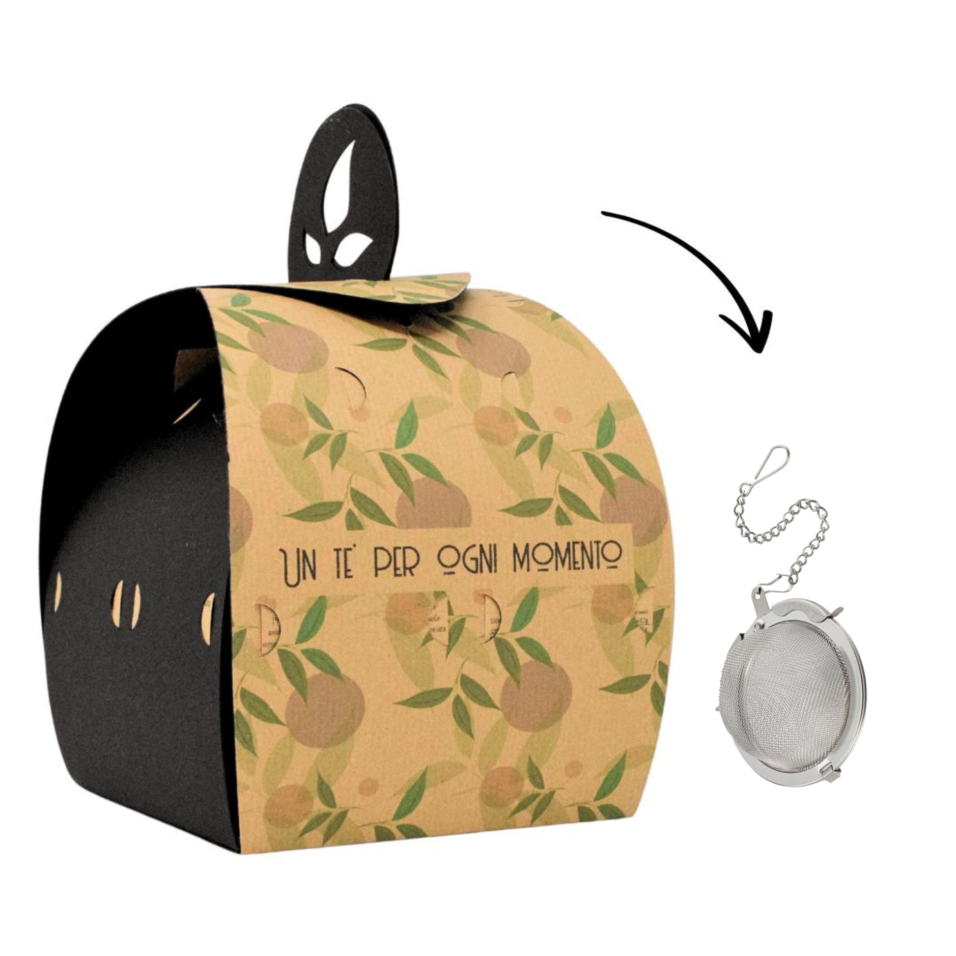 BOX MEDIA da 12 gusti + FILTRO A PALLINA - Profumi di Tè