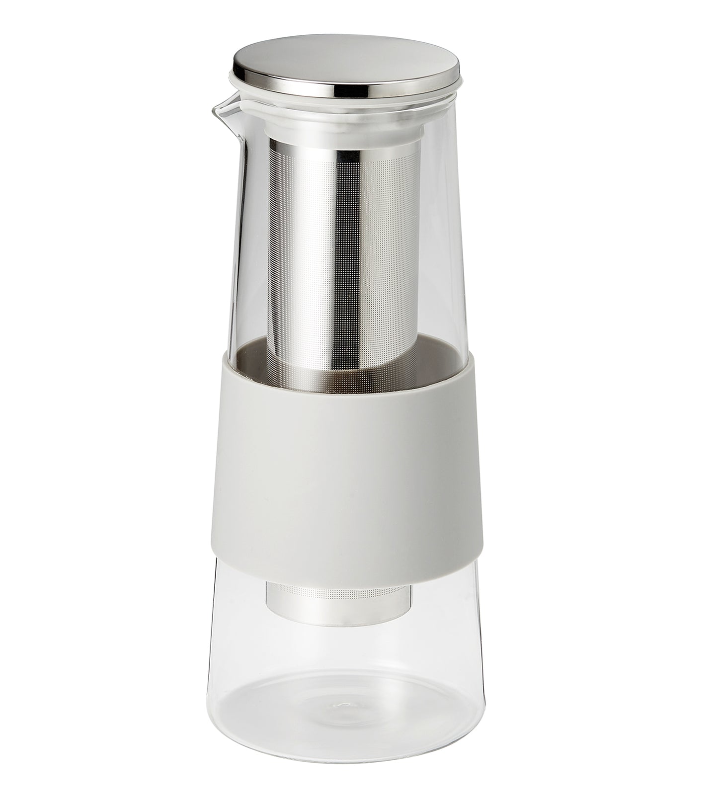 CARAFFA CON INFUSORE LIVIA IN VETRO - 1200ML