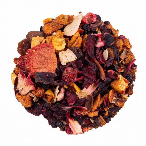 Infuso ai Frutti Rossi e Papaya - Miami Ice - Profumi di Tè