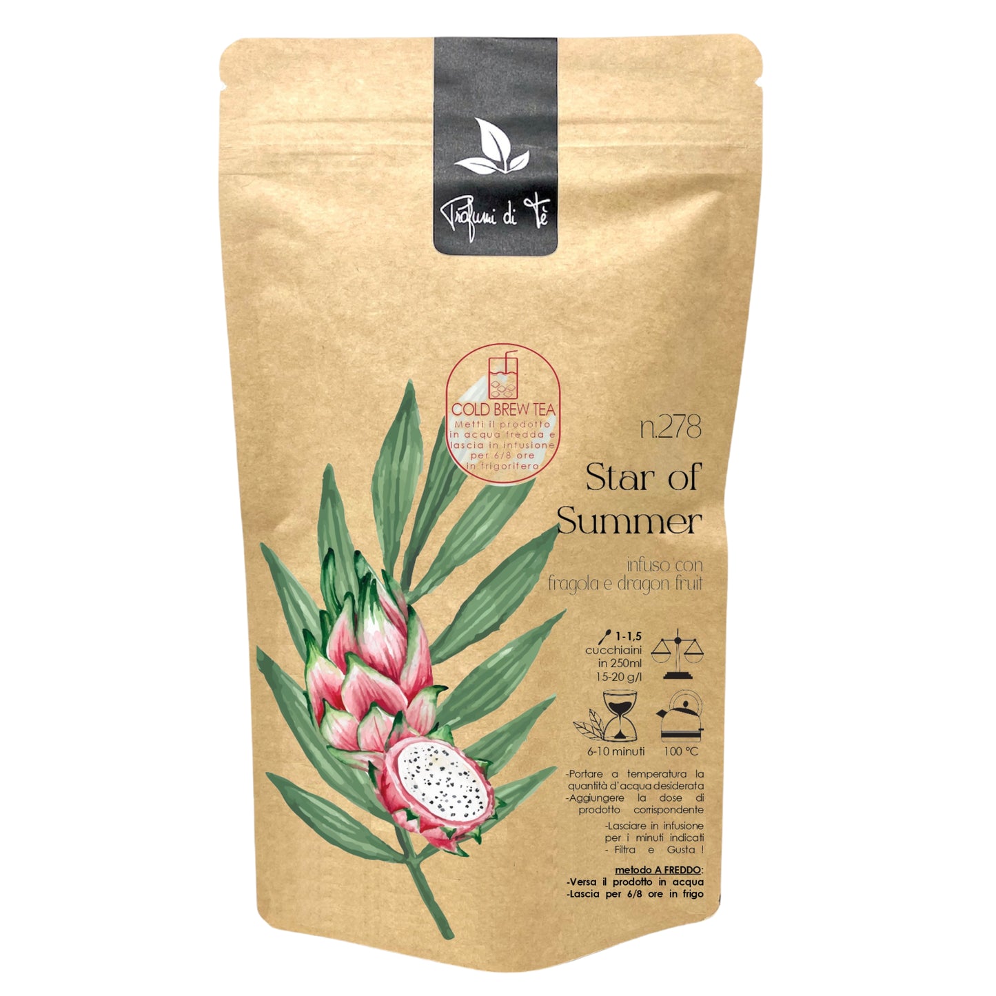 Infuso con Fragola e Dragon Fruit Star of Summer