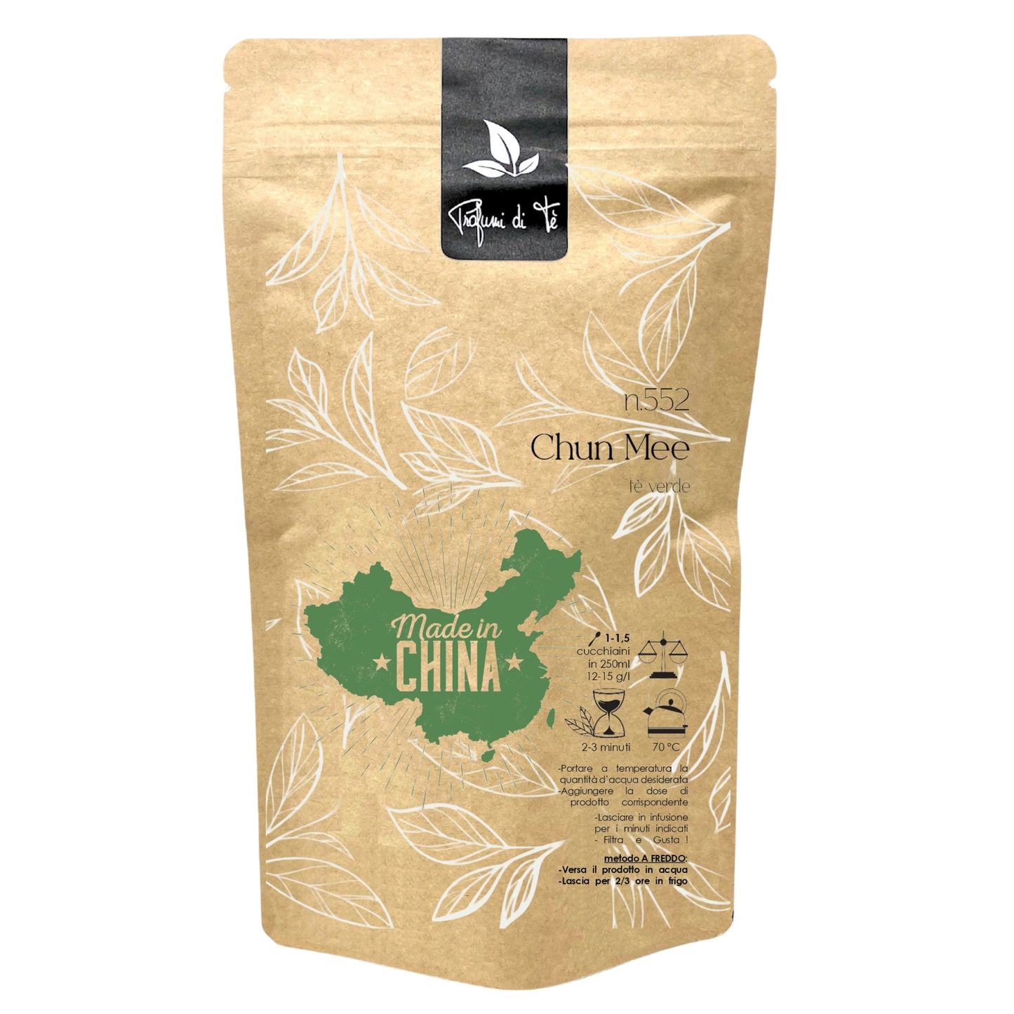 TÈ VERDE CHUN MEE CHINA - Profumi di Tè