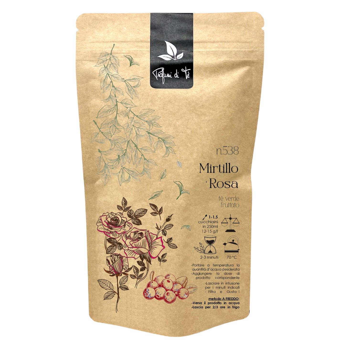 538 _ MIRTILLI·ROSA - Profumi di Tè