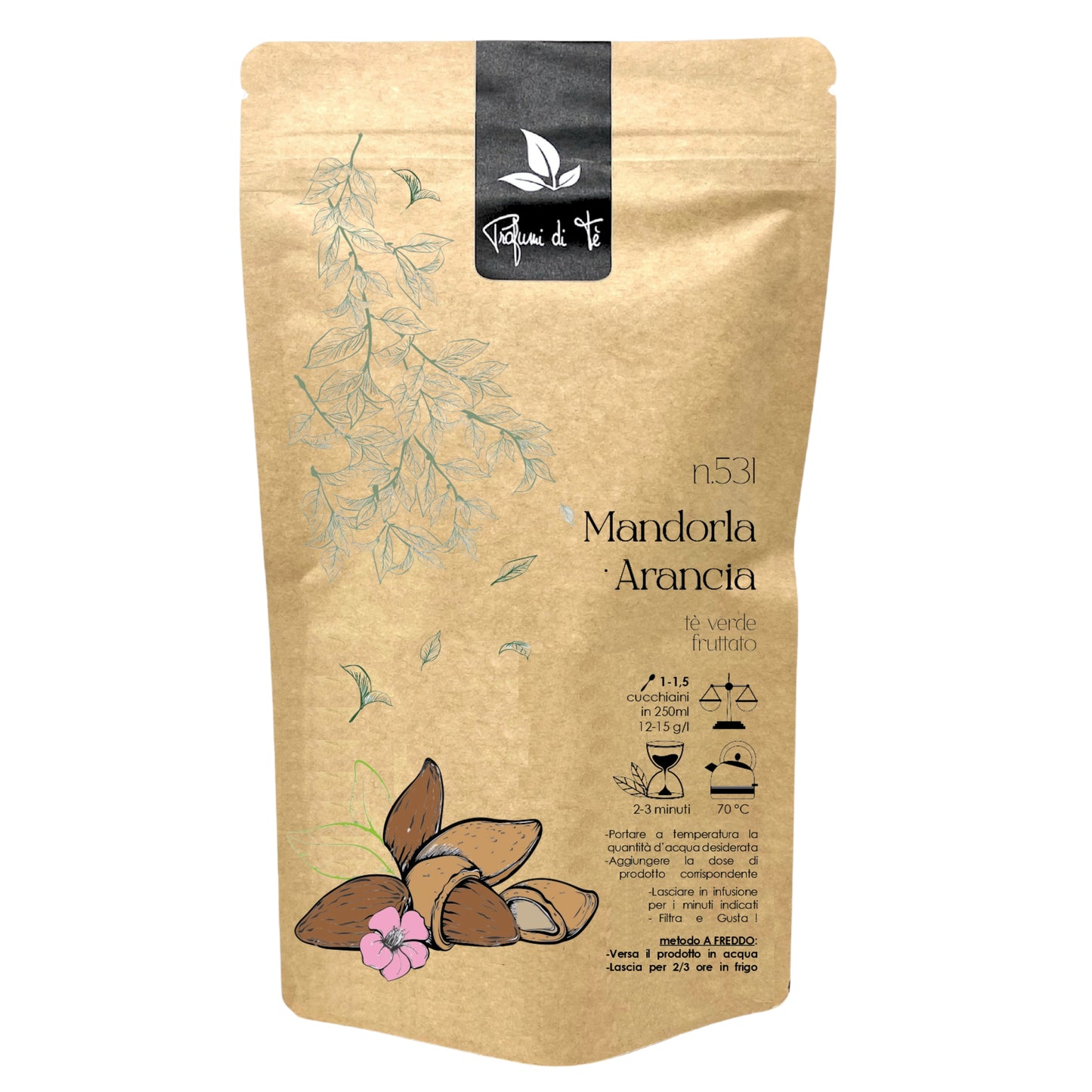 531 _ MANDORLA-ARANCIA - Profumi di Tè