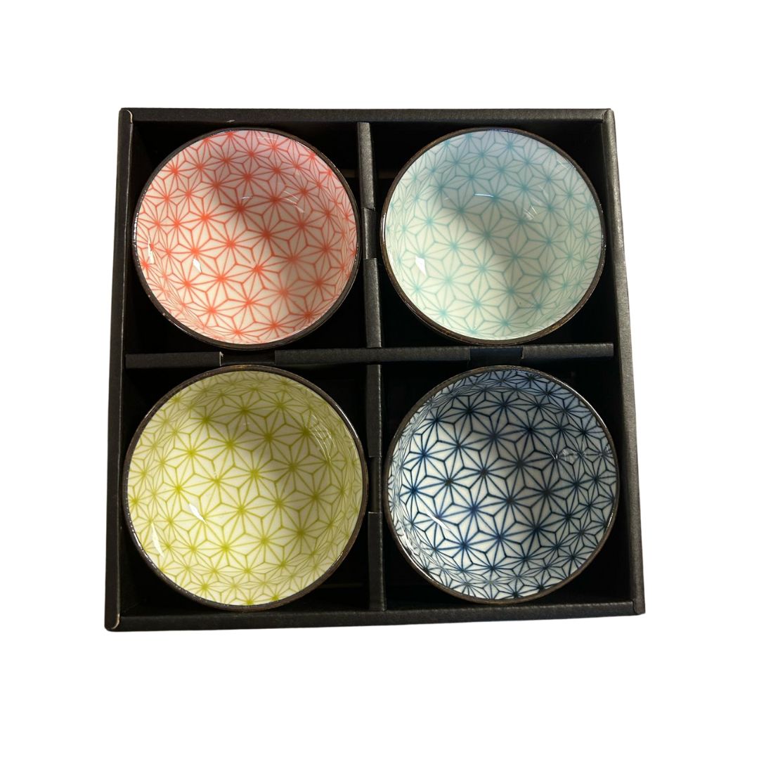Set 4 ciotoline Giapponesi