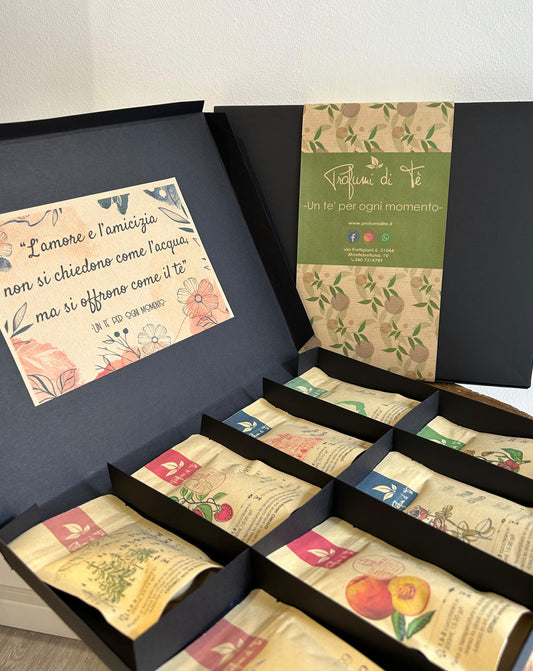 DEGUSTAZIONE 8 gusti Profumi di Tè