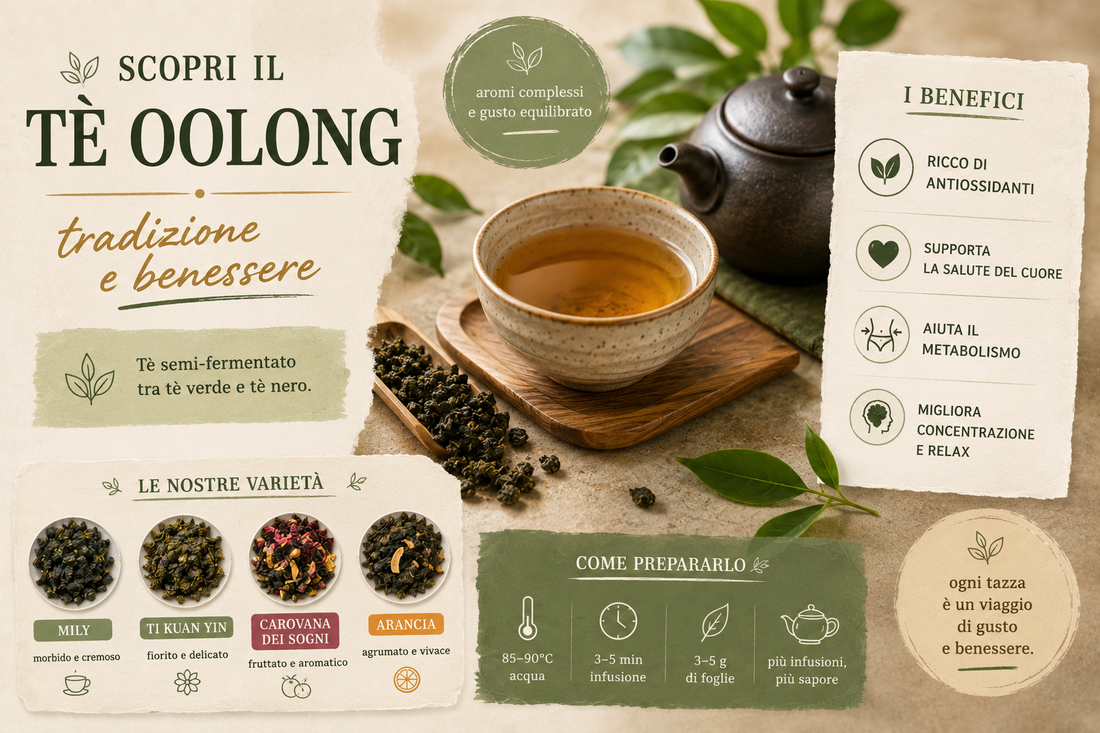 Scopri il tè Oolong: Un Viaggio tra Tradizione e Benessere