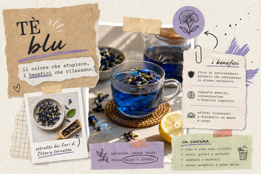 Tè Blu Butterfly Pea Tea: Che cos'è, Benefici e come prepararlo
