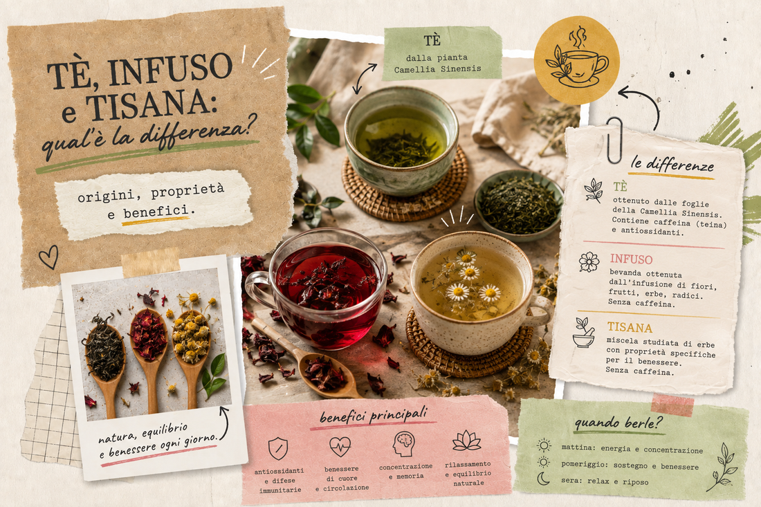 Tè, Infuso e Tisana: Qual'è la Differenza?