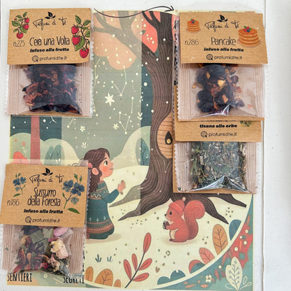 PRE-ORDINE  Storie di Tè - Cofanetto con 14 gusti misti tè, infusi e tisane