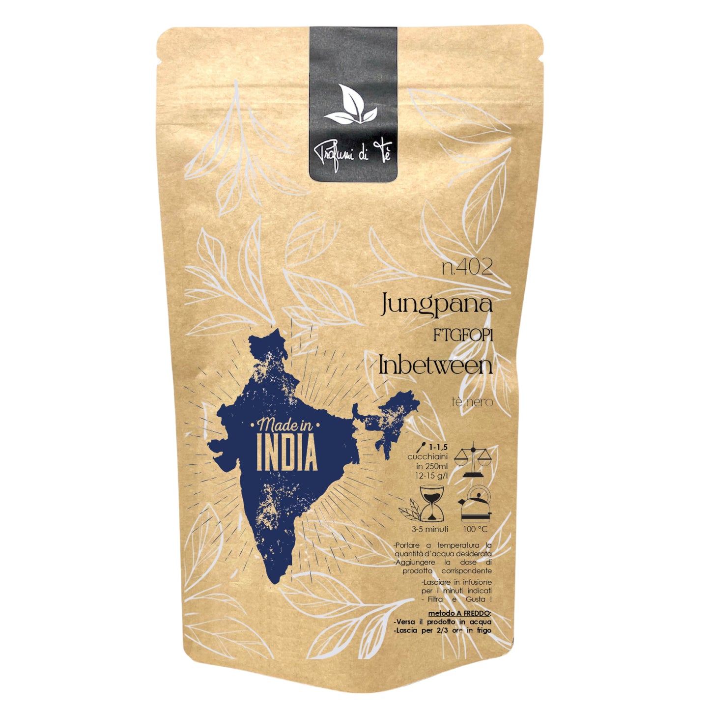 TÈ NERO DARJEELING JUNGPANA FTGFOP1