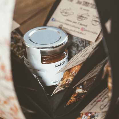 Big Box + Confetture & Crema Nocciola | Selezione 20 Gusti – 20 Tazze di Tè e Infusi