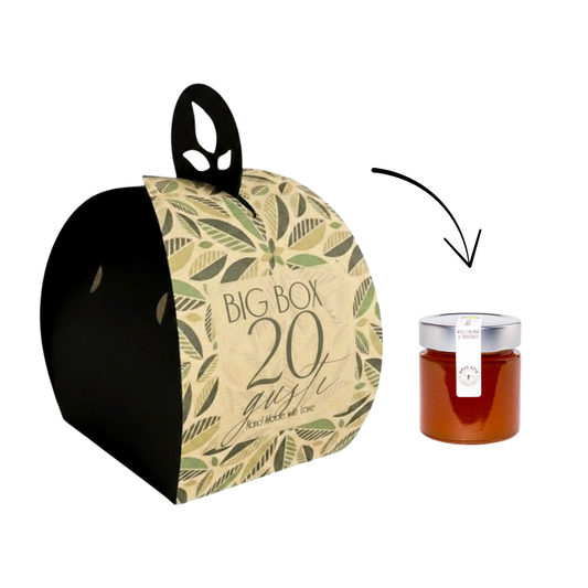 BIG BOX da 20 gusti misti + Miele 50g