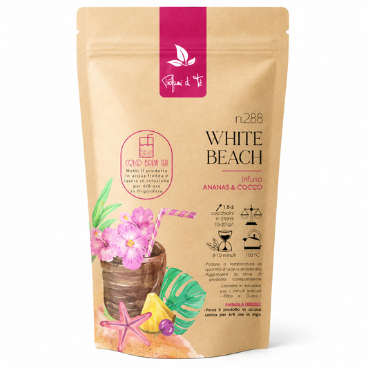 N° 288 White Beach – Infuso Tropicale Ananas e Cocco