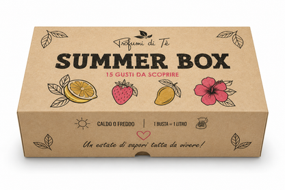 Summer Box – 15 Gusti Estivi da Scoprire | Tè e Infusi per Cold Brew e Hot Brew