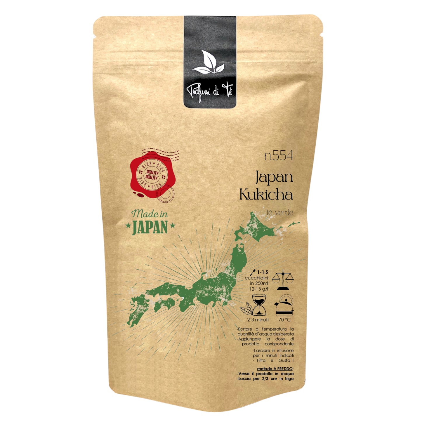 TÈ VERDE KUKICHA GIAPPONESE - JAPAN KUKICHA