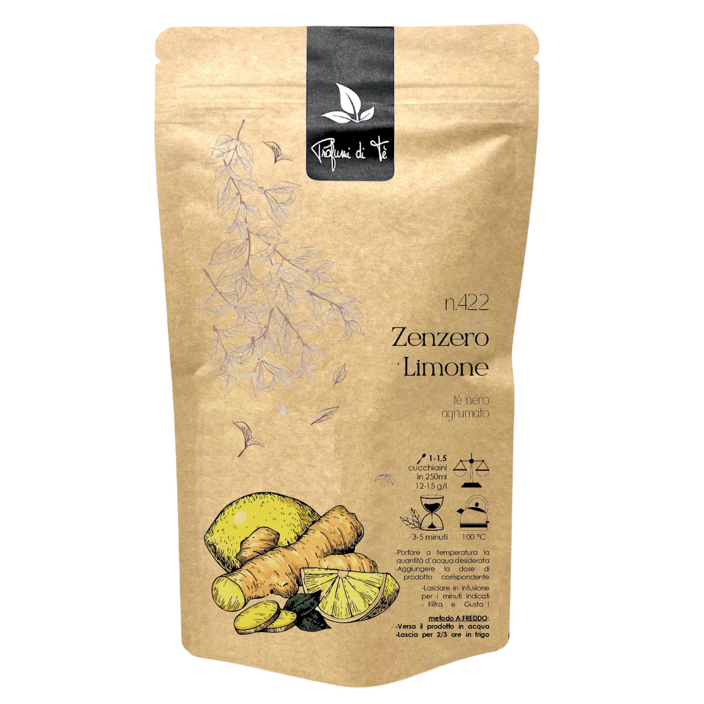 422 _ ZENZERO · LIMONE - Profumi di Tè