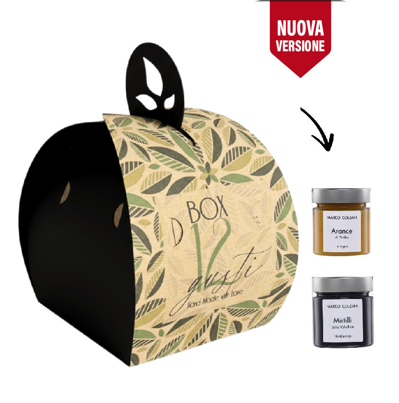 Box Media + 2 Confetture| Selezione 12 Gusti – 12 Tazze di Tè e Infusi