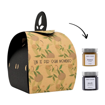 BOX MEDIA da 12 GUSTI + 2 CONFETTURE - Profumi di Tè