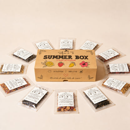 Summer Box – 15 Gusti Estivi da Scoprire | Tè e Infusi per Cold Brew e Hot Brew