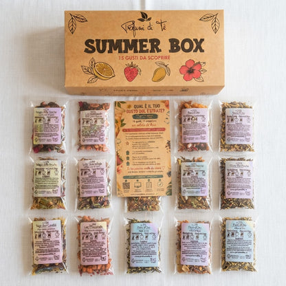 Summer Box – 15 Gusti Estivi da Scoprire | Tè e Infusi per Cold Brew e Hot Brew