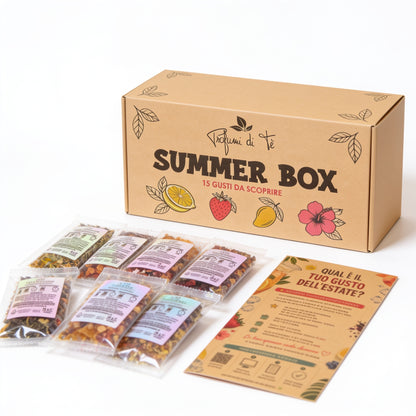 Summer Box – 15 Gusti Estivi da Scoprire | Tè e Infusi per Cold Brew e Hot Brew