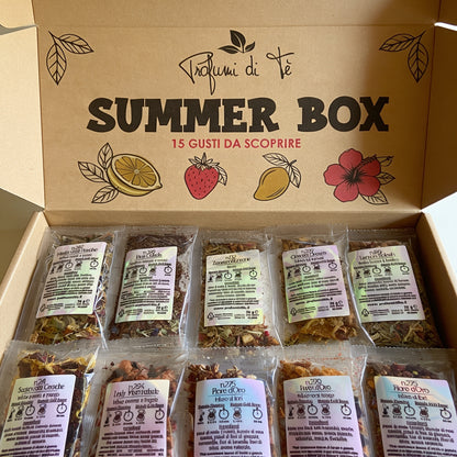 Summer Box – 15 Gusti Estivi da Scoprire | Tè e Infusi per Cold Brew e Hot Brew