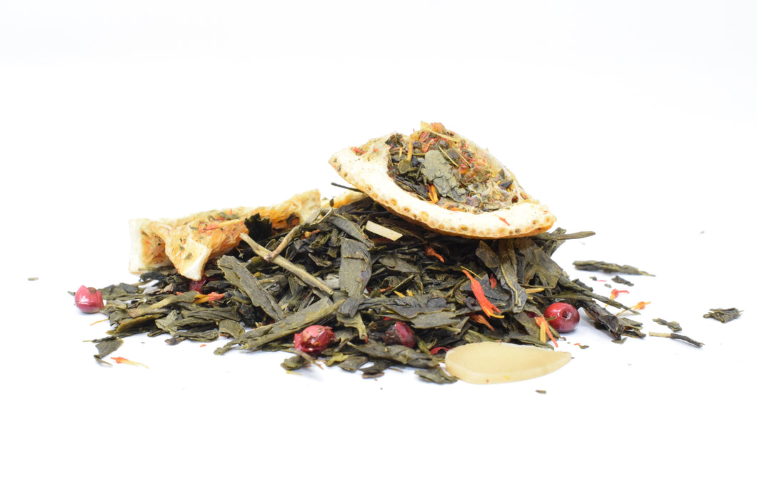 531 _ MANDORLA-ARANCIA tè verde
