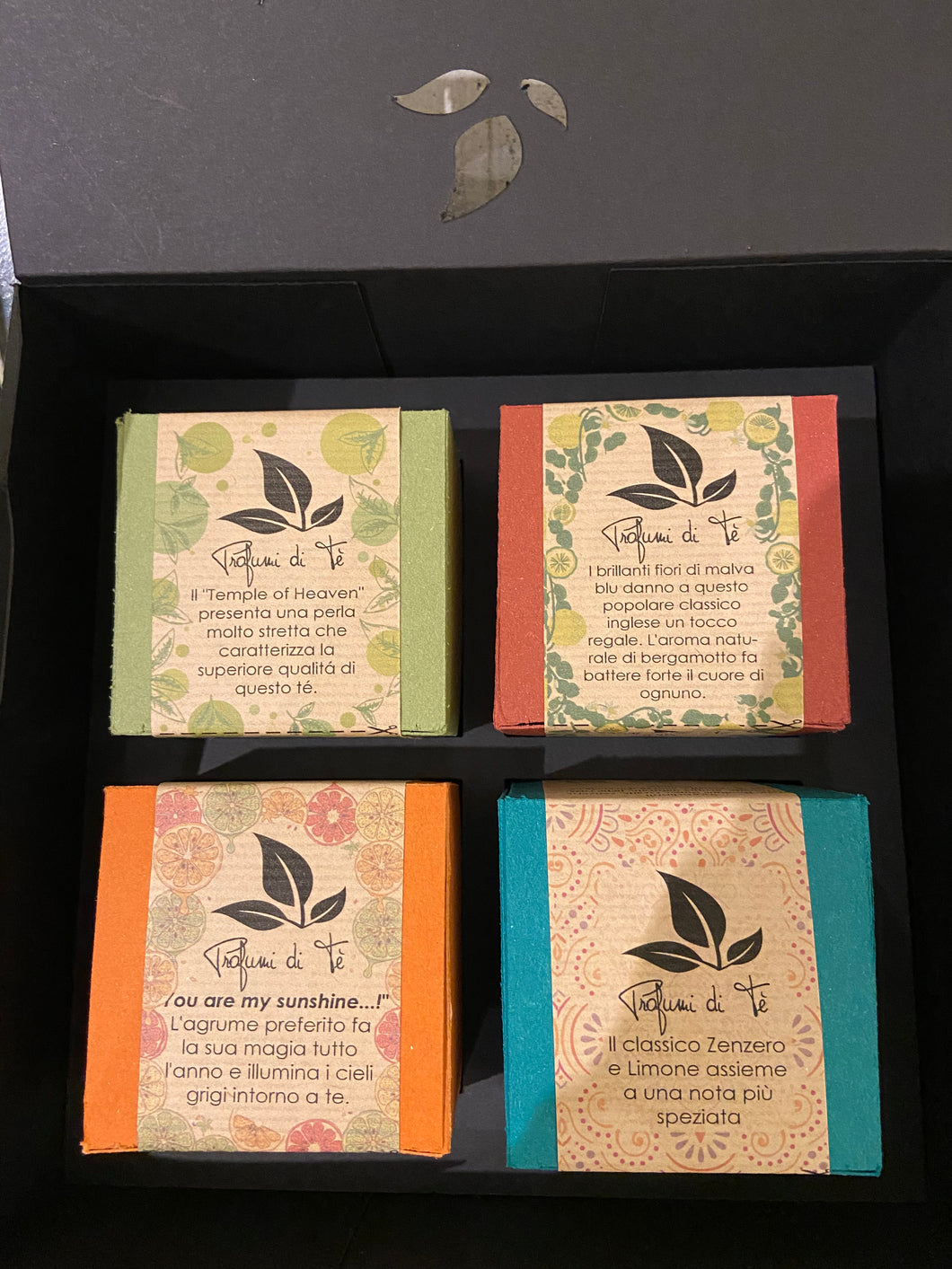 Set 4 Gusti Profumi di Tè